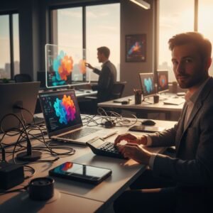 An image illustrating Comment l'automatisation commerciale avec l'IA révolutionne votre stratégie